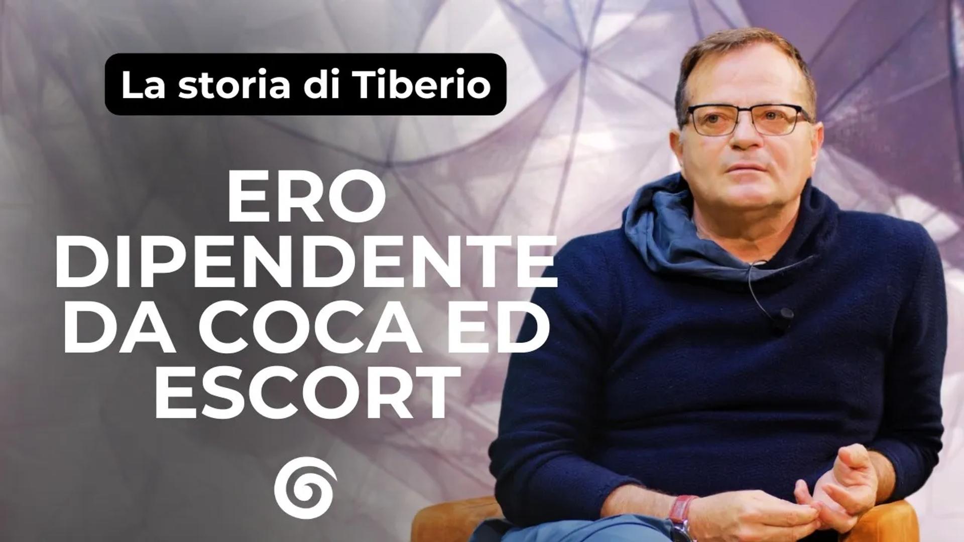 “Mi offrì cocaina un escort”: la rinascita di Tiberio dopo anni di dipendenza